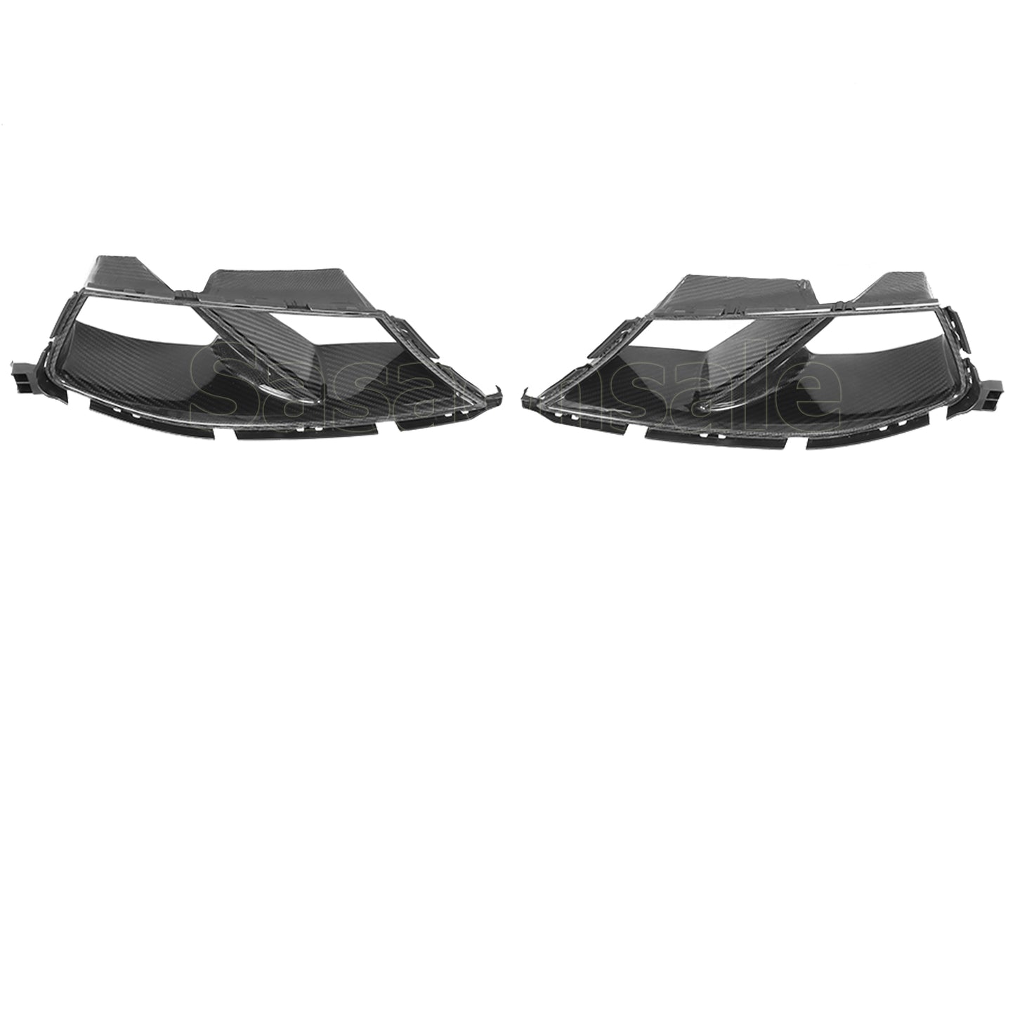 For 2021-2026 BMW G80 M3 & G82/G83 M4, MP Style Real Dry Carbon Fiber Front Bumper Air Duct Vent