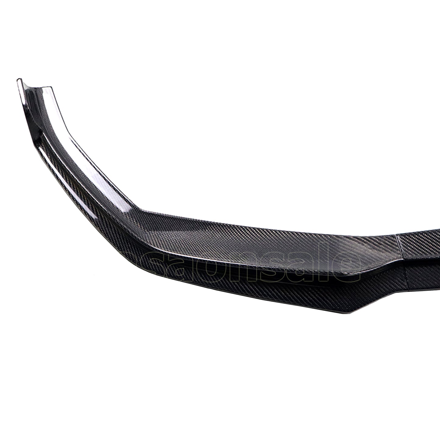 For 2019-2022 BMW G20 M340i 330i with M-Sport Bumper, MP 3-Piece Style Real Carbon Fiber Front Lip Spoiler