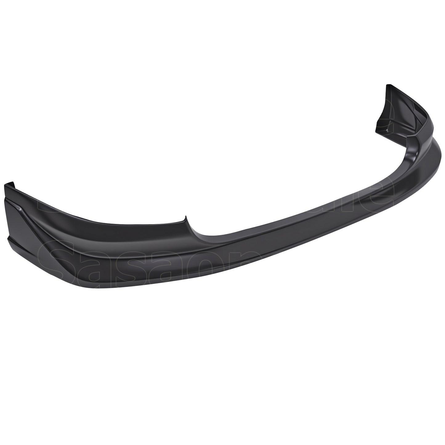 Front Bumper Lip Spoiler For 02-05 Honda Civic Si EP3 3dr, Black PU AW Style
