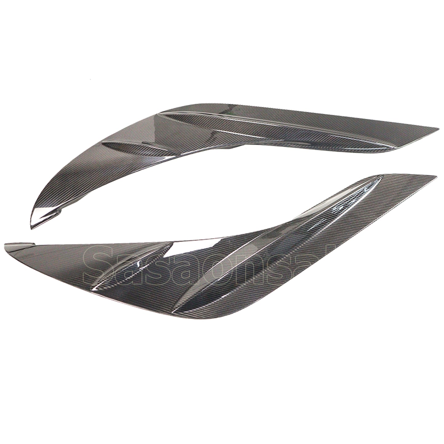 For 2020-2022 Toyota Supra A90 MK5, TRD Style Real Dry Carbon Fiber Door Side Fender Vents Trim