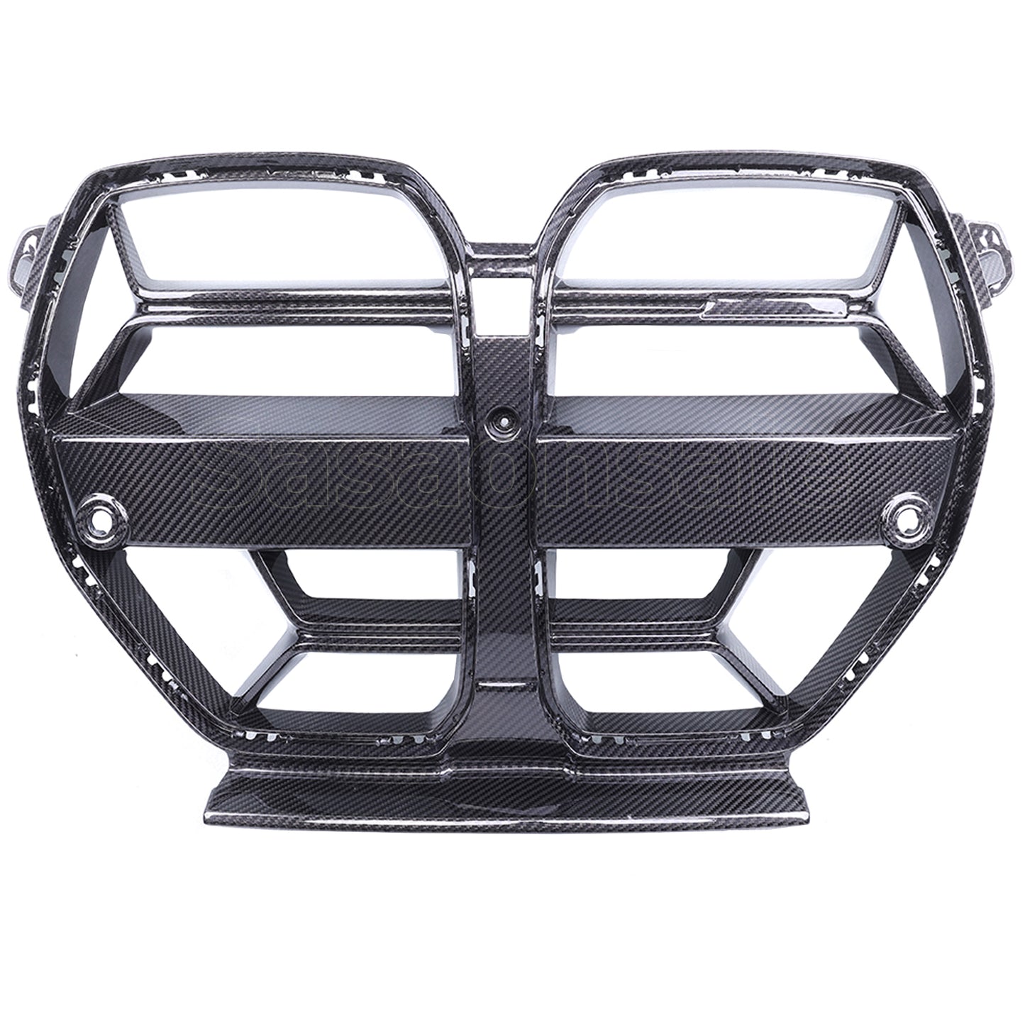 [GT-Speed] CSL Style Real Carbon Fiber Front Kidney Grille Nose Grill, For 2021-2026 BMW G80 M3 & G82/G83 M4 (No ACC)