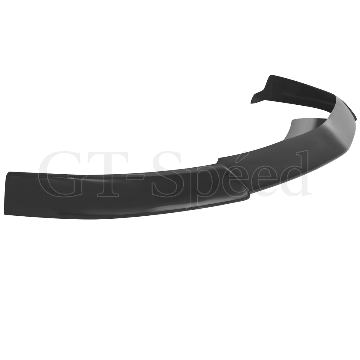 Front Bumper Lip Spoiler For 2005-2009 Ford Mustang GT V8, Black PU CV2 Style