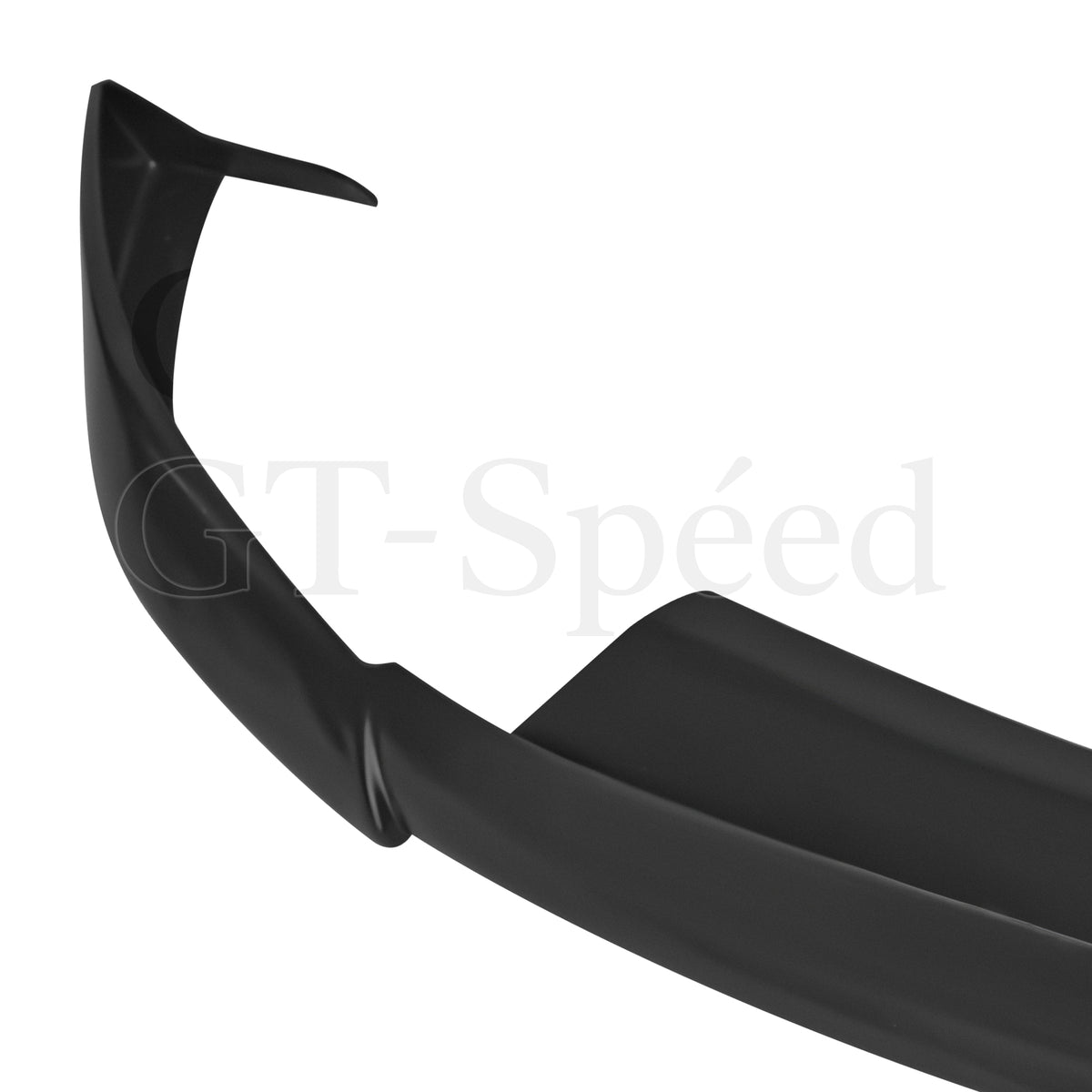 Front Bumper Lip Spoiler For 2005-2009 Ford Mustang GT V8, Black PU CV2 Style