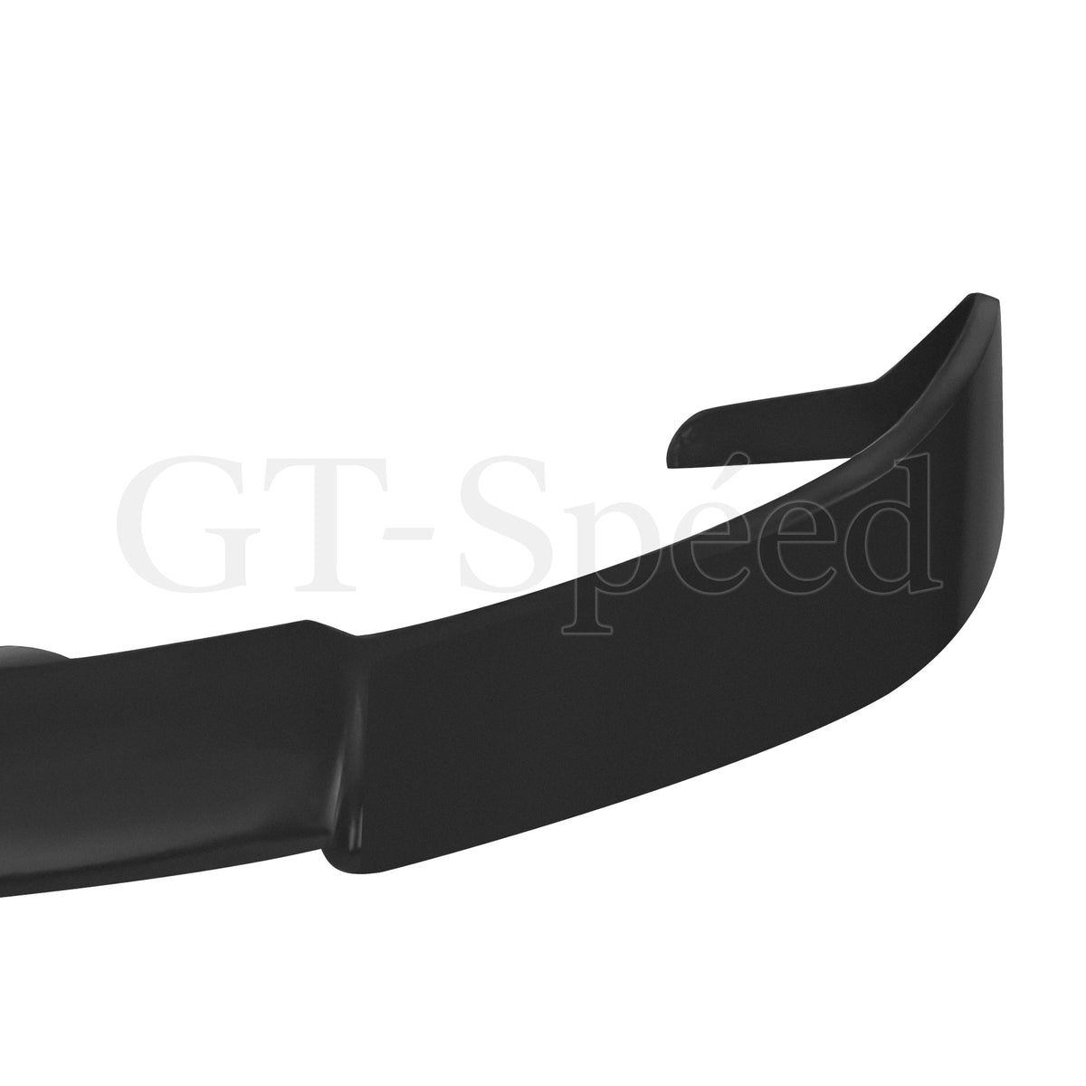 Front Bumper Lip Spoiler For 2005-2009 Ford Mustang GT V8, Black PU CV2 Style