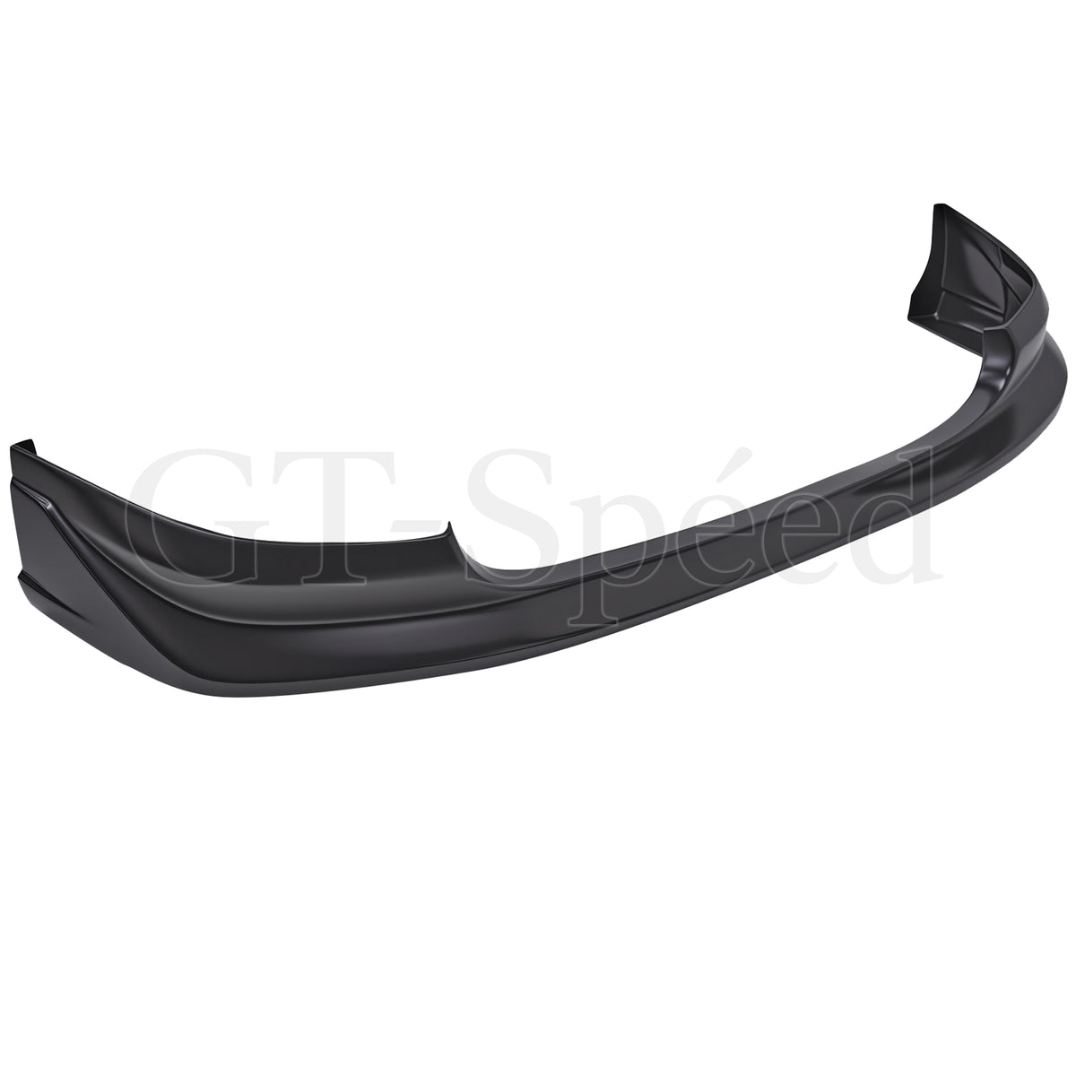 Front Bumper Lip Spoiler For 2002-2005 Honda Civic Si EP3 3dr Hatchback, Black PU AW Style