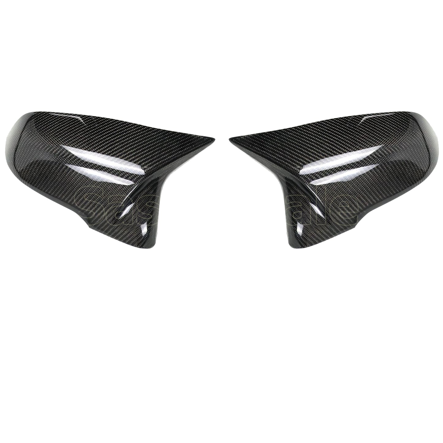 For 2020-2026 Toyota Supra A90, MP Style Real Dry Carbon Fiber Mirror Cover Replacement Caps