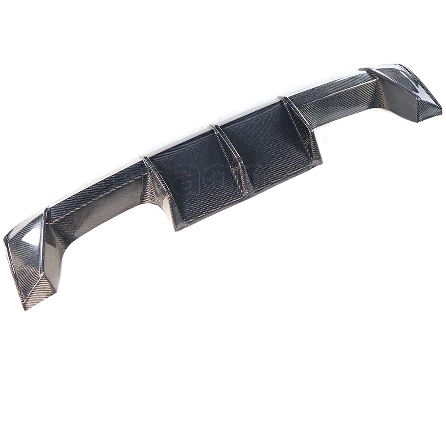 For 2021-2025 BMW G80 M3 & G82/G83 M4, Euro Style Real Carbon Fiber Rear Bumper Diffuser Lip