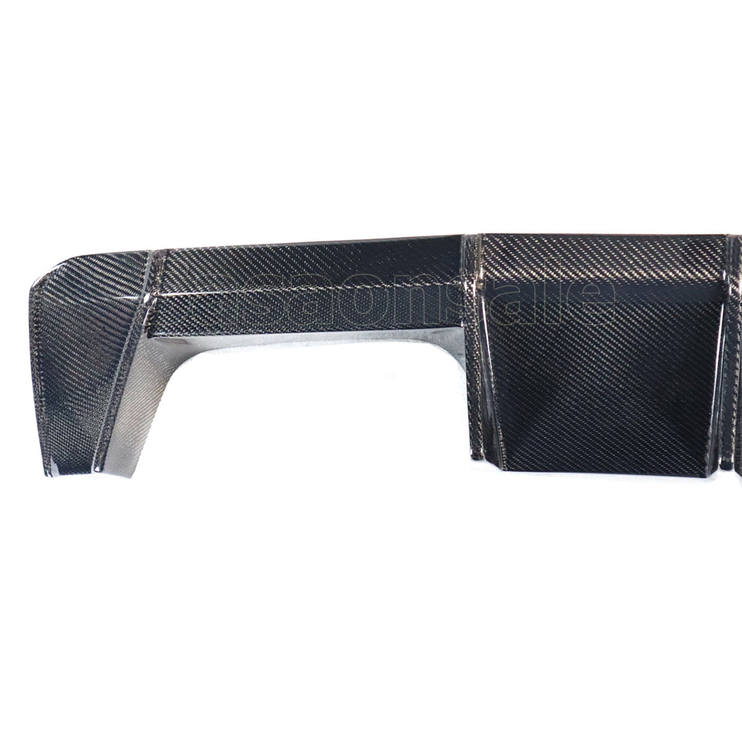 For 2021-2025 BMW G80 M3 & G82/G83 M4, Euro Style Real Carbon Fiber Rear Bumper Diffuser Lip