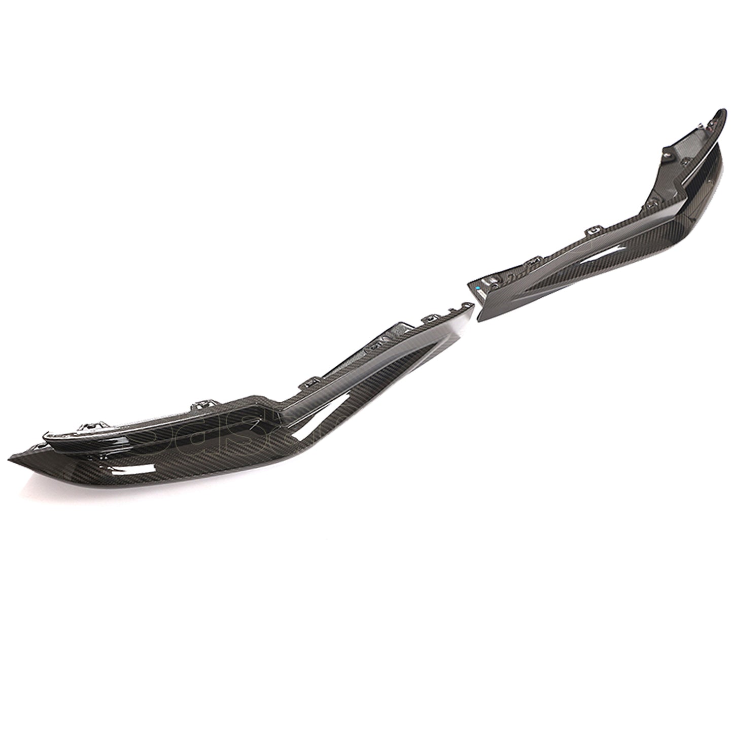 For 2021-2026 BMW M4 G82 G83 Only, OE Style Real Dry Carbon Fiber Rear Bumper Splitter Apron Lip