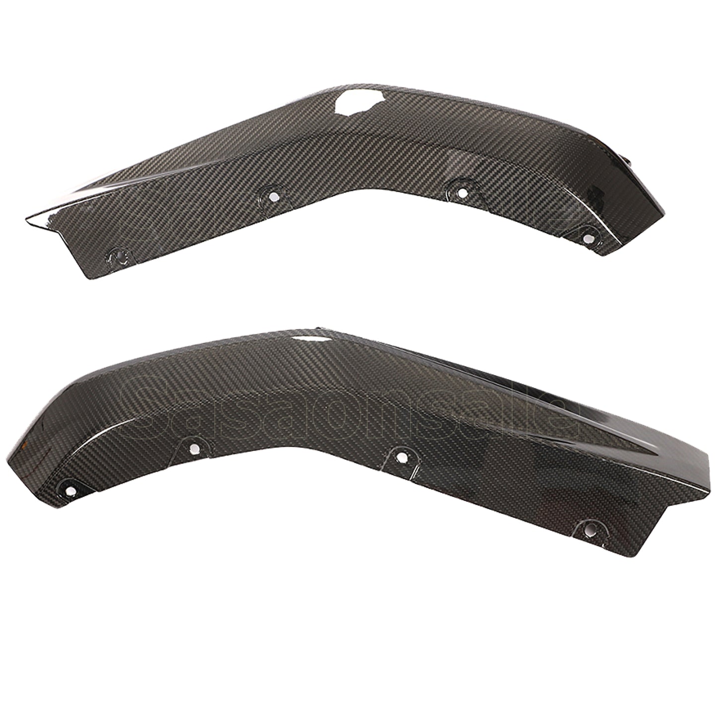 For 2021-2026 BMW M4 G82 G83 Only, OE Style Real Dry Carbon Fiber Rear Bumper Splitter Apron Lip