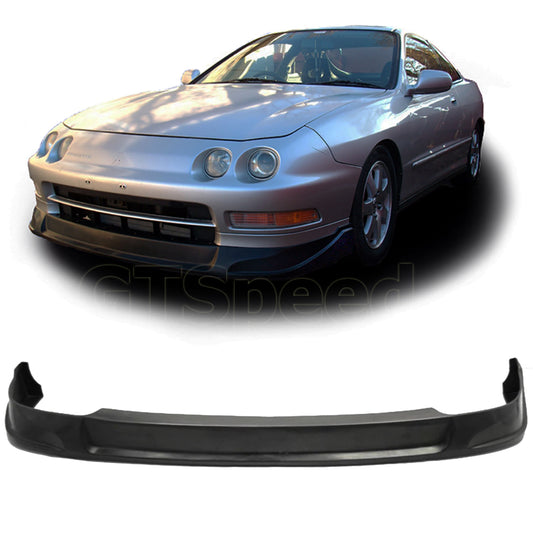 [GT-Speed] TC Style PU Front Bumper Lip, Compatible With 1994-1997 Acura Integra Factory Bumper Only