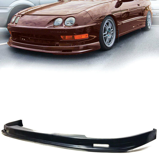 [GT-Speed] MU Style PU Front Bumper Lip, Compatible With 1998-2001 Acura Integra Factory Bumper Only