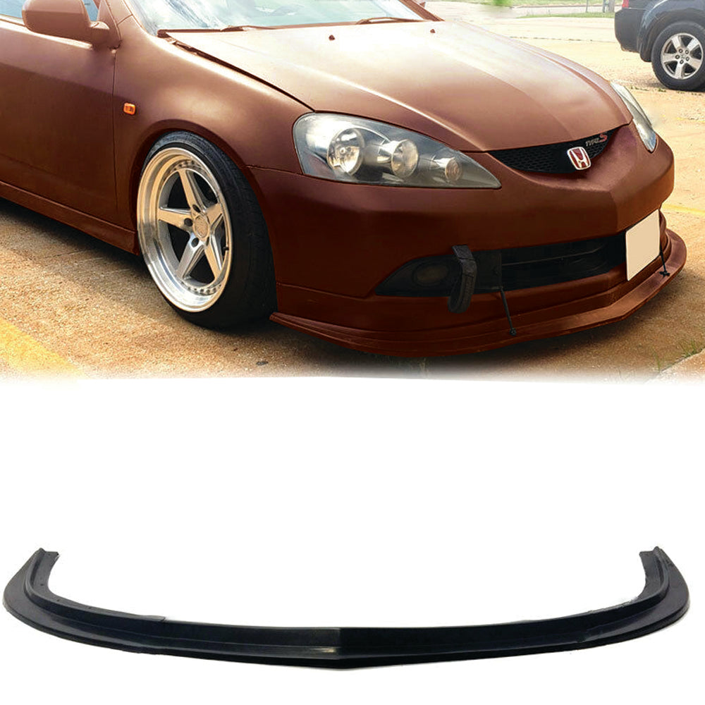 GT-Speed] GT Style PU Front Bumper Lip, Compatible With 2005-2006 Acu