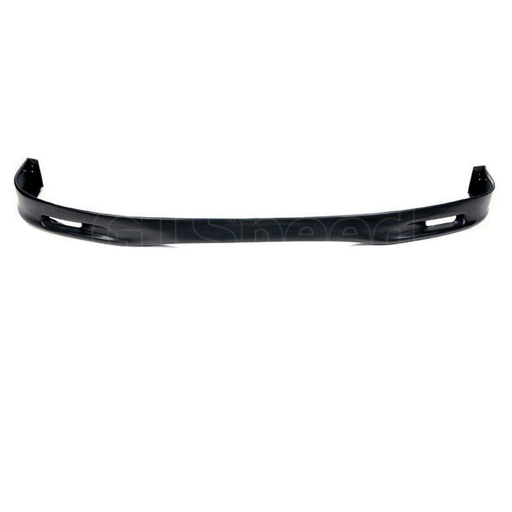 [GT-Speed] SPN Style PU Front Bumper Lip, Compatible With 1999-2000 Honda Civic Factory Bumper Only